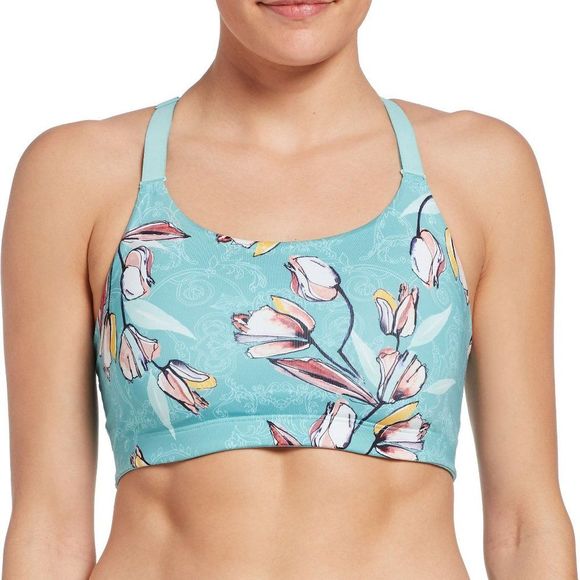 CALIA by Carrie Underwood Power Printed Open Back Sports Bra - Picture 2 of 5